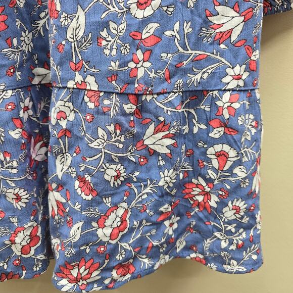 Old Navy Women's Floral Tassel Tie Neck Swing Dress Boho Multicolor Size Small - Picture 6 of 8